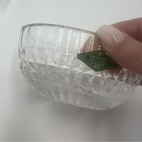 Shannon Crystal Set of 4 Spoon Holder Bowls - Picture 8 of 10